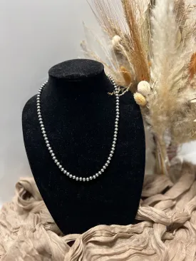 22 inch 6 mm Navajo Pearls