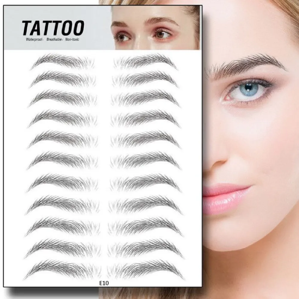 4D hair-like eyebrow tattoo