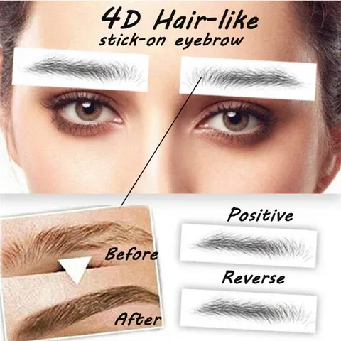 4D hair-like eyebrow tattoo