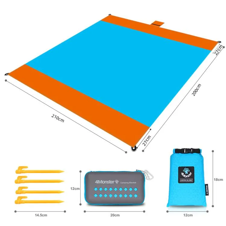 4Monster EVA Case Waterproof and Sandproof Beach Mat