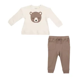 Baby Unisex Sets| 2PCS: Baby Bear Sweatshirt and Joggers | Angel Dear