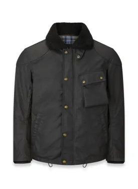 Belstaff Convoy Technical Waxed Motorcycle Jacket - Black