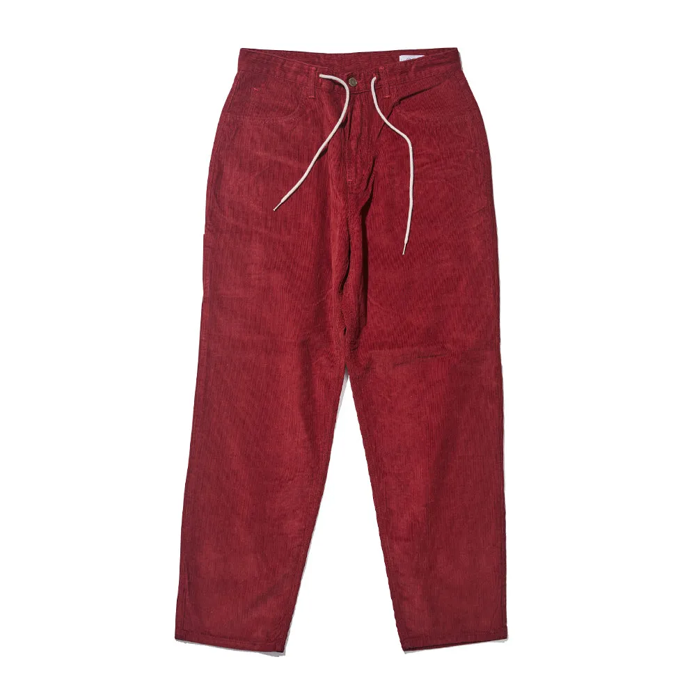 CARPENTER CORDUROY PANTS RED