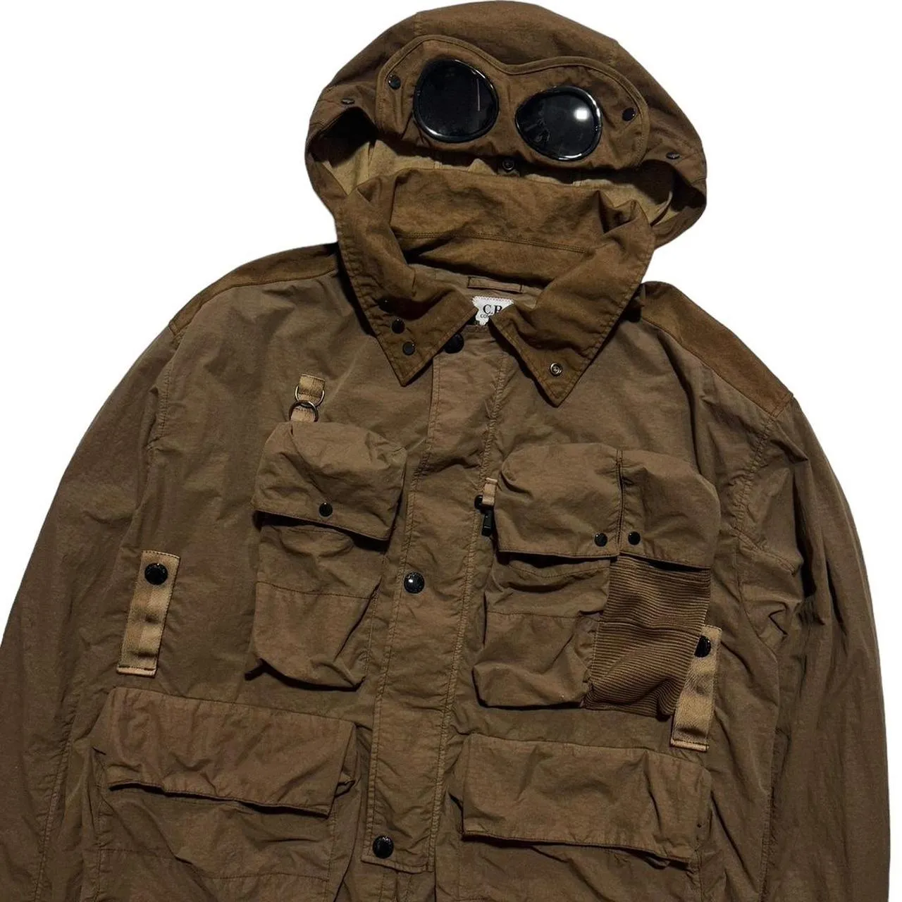 CP Company Flat Nylon La Mille Goggle Jacket