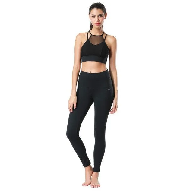 Crop Top Bra and Pant Tight Leggings