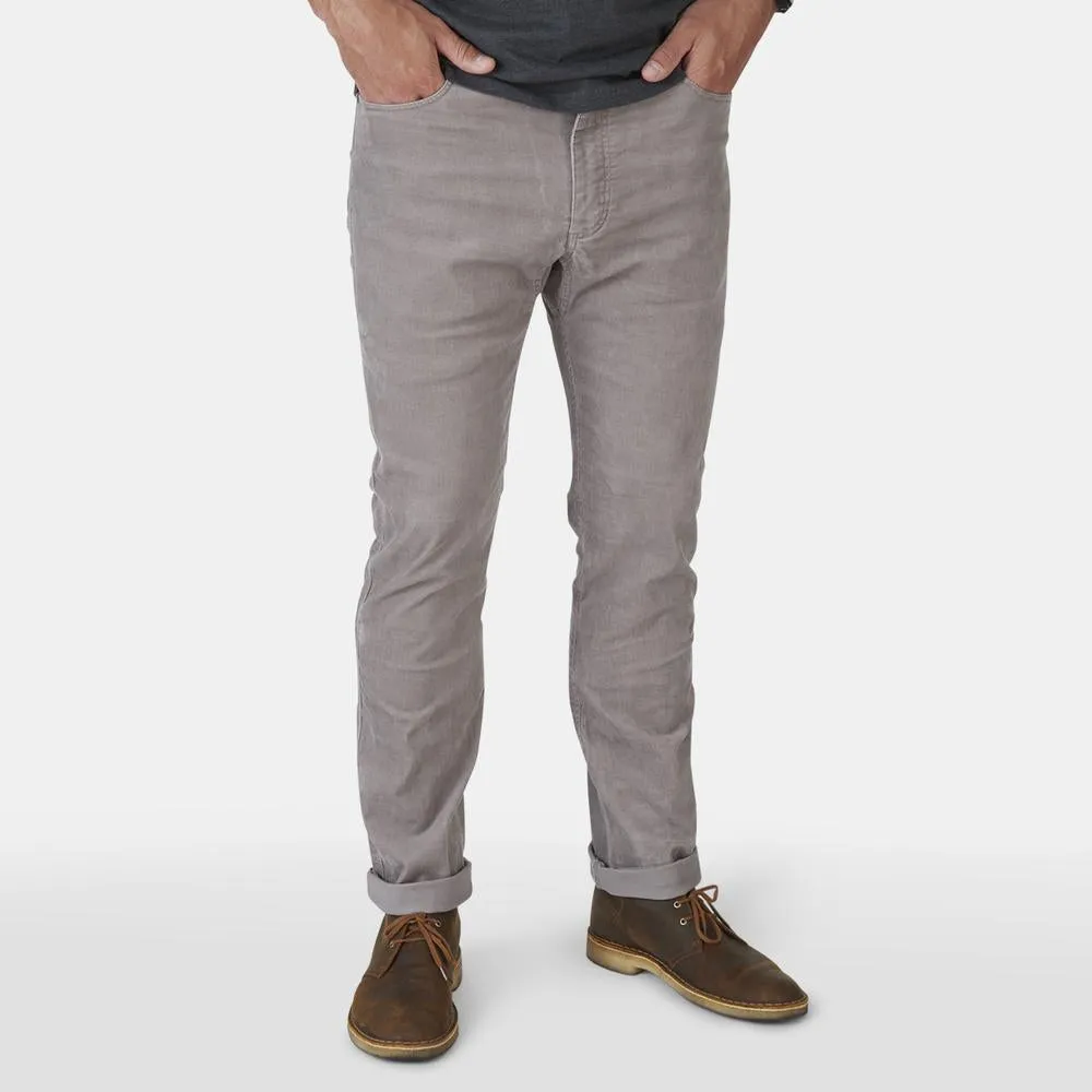 Frontside 5-Pocket Corduroy Pants in Flint Gray