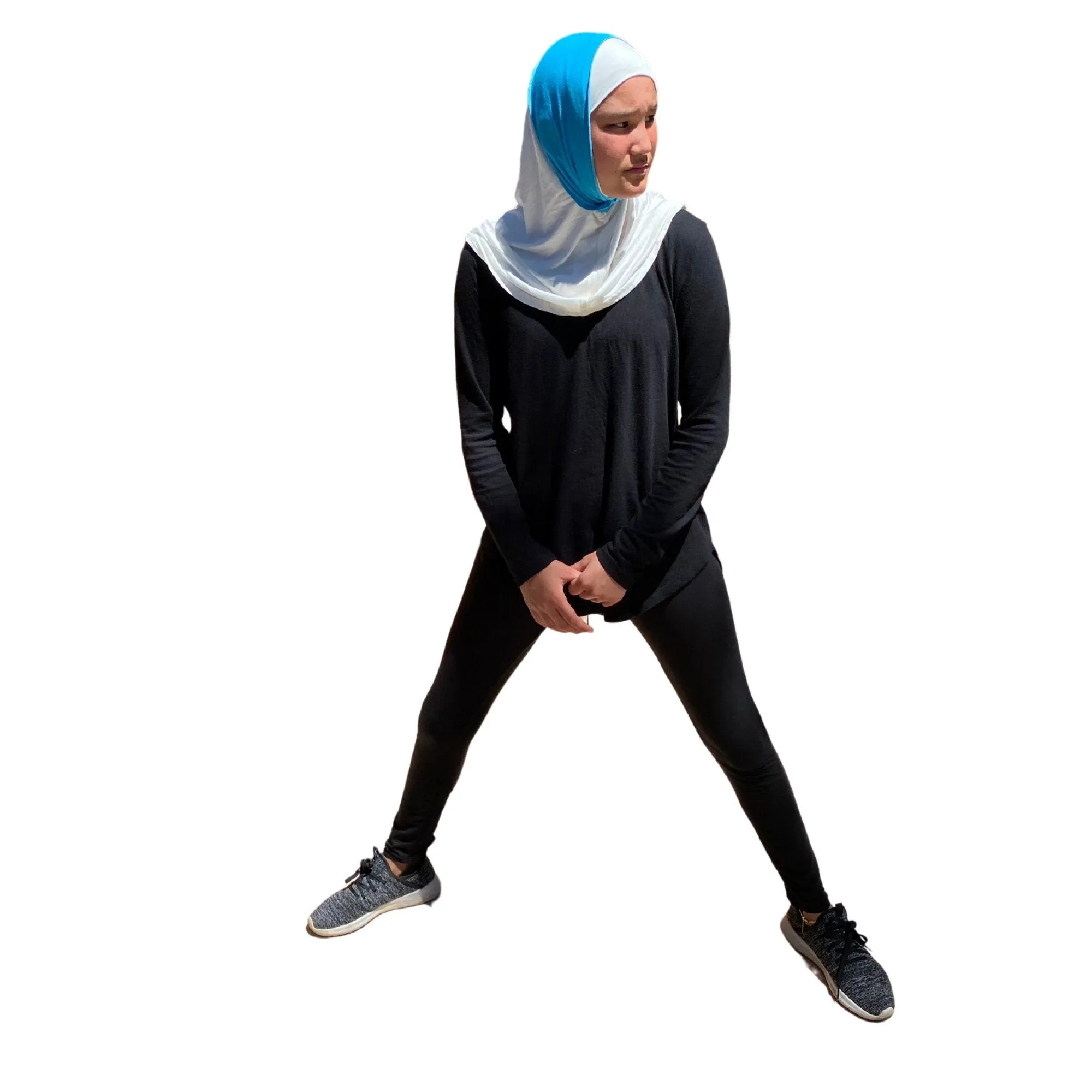 Full Length Super Soft Leggings. Anti-Yeast Infection. 4 Way Stretch. Quick Drying. Burkini Leggings, Tznius Leggings. Swim. Black Navy Gray