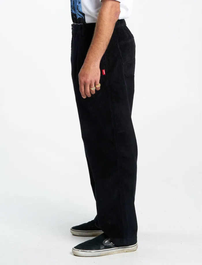 Get Away Elastic Cord Pant - Black