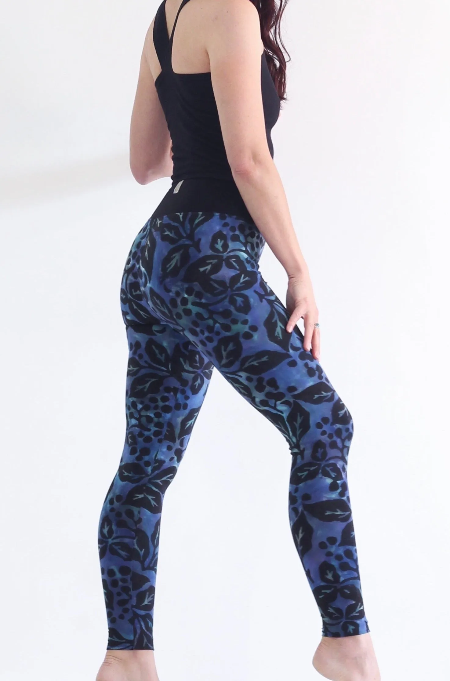 Hand Painted Leggings - NightShade