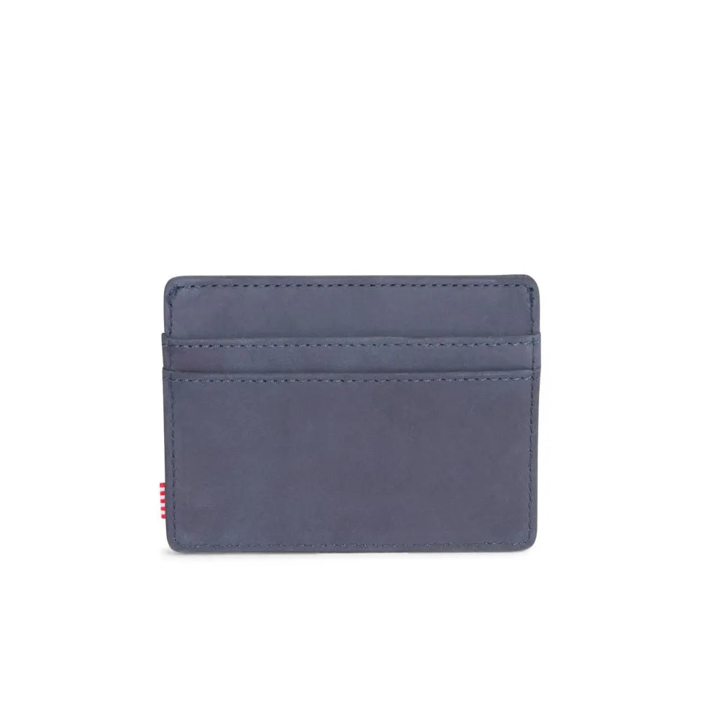 Herschel Beaded Collection Charlie Wallet - Peacoat Nubuck Leather