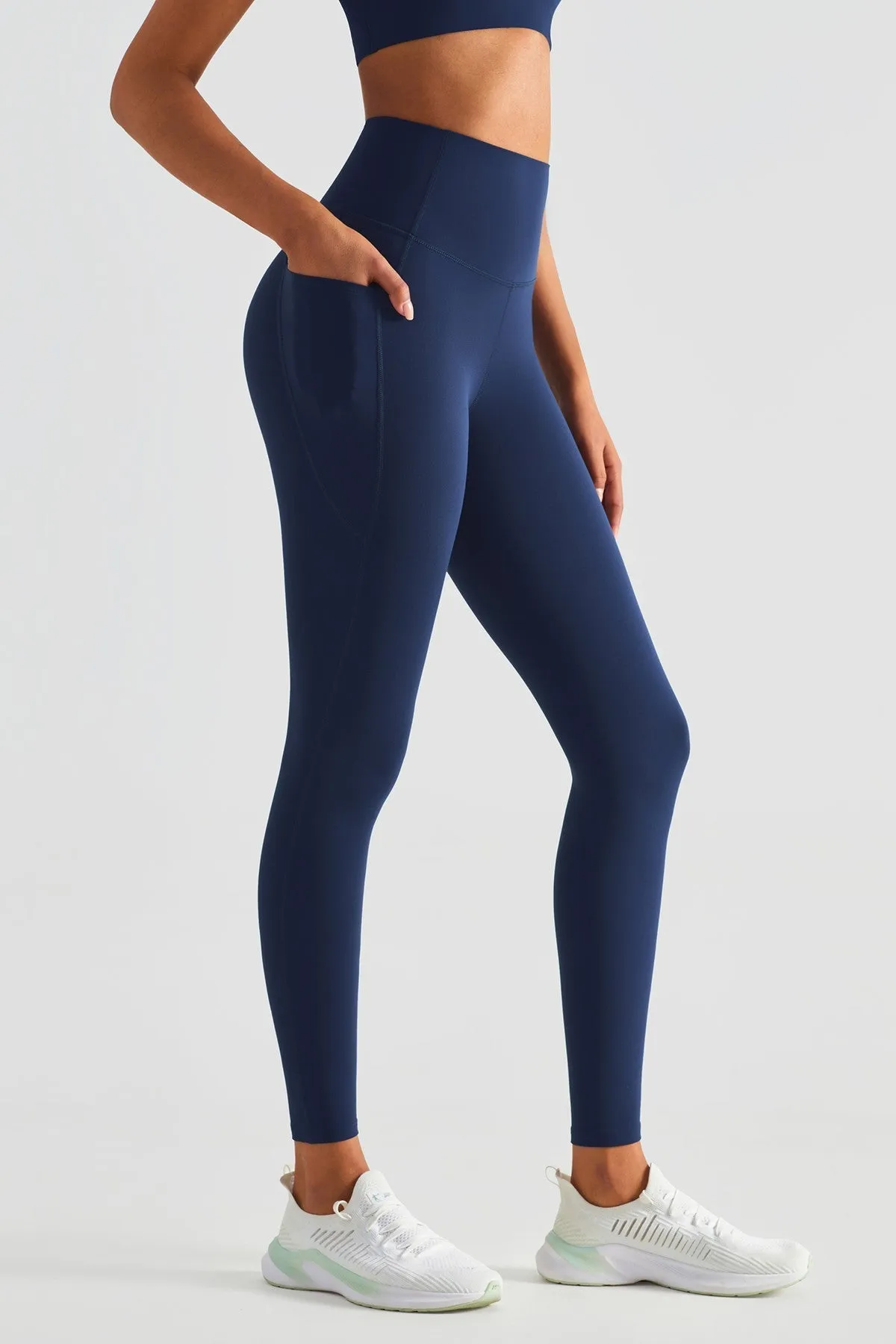 High Waist Yoga Leggings with Pockets