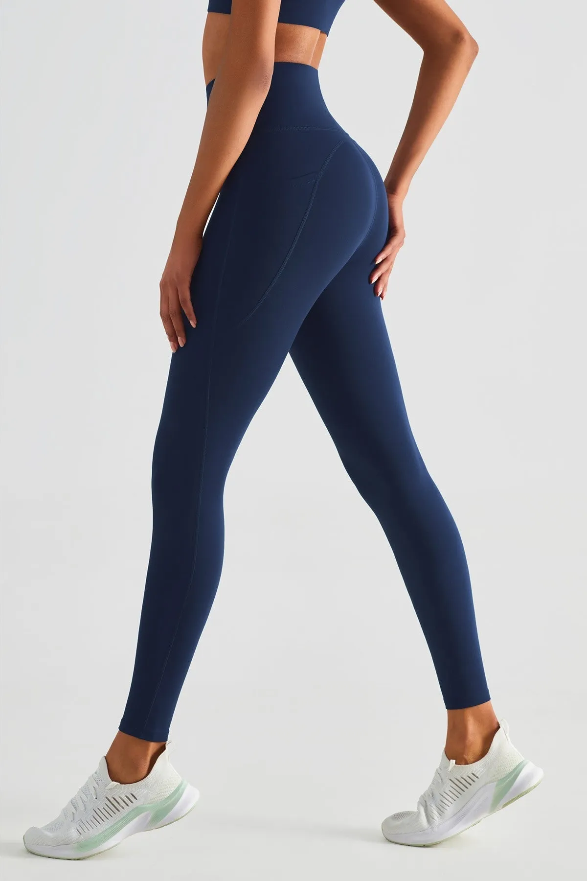 High Waist Yoga Leggings with Pockets