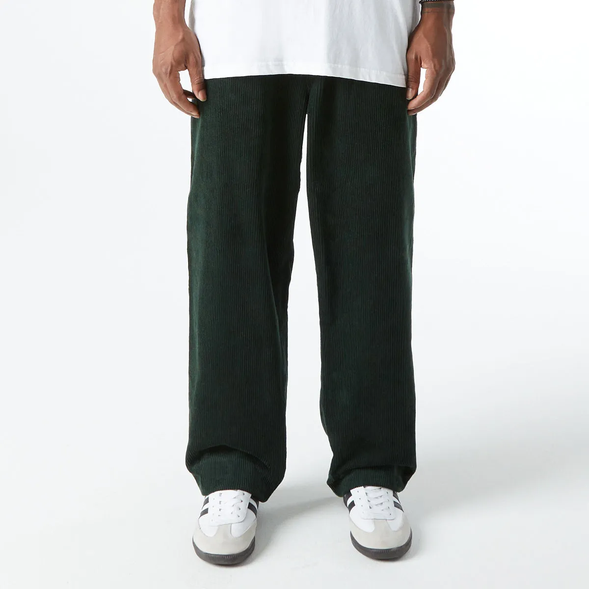 HUF Corduroy Leisure Pants - Forest Green