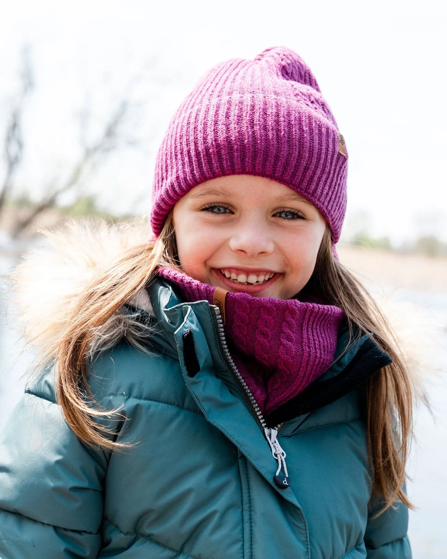 Knit Hat Burgundy