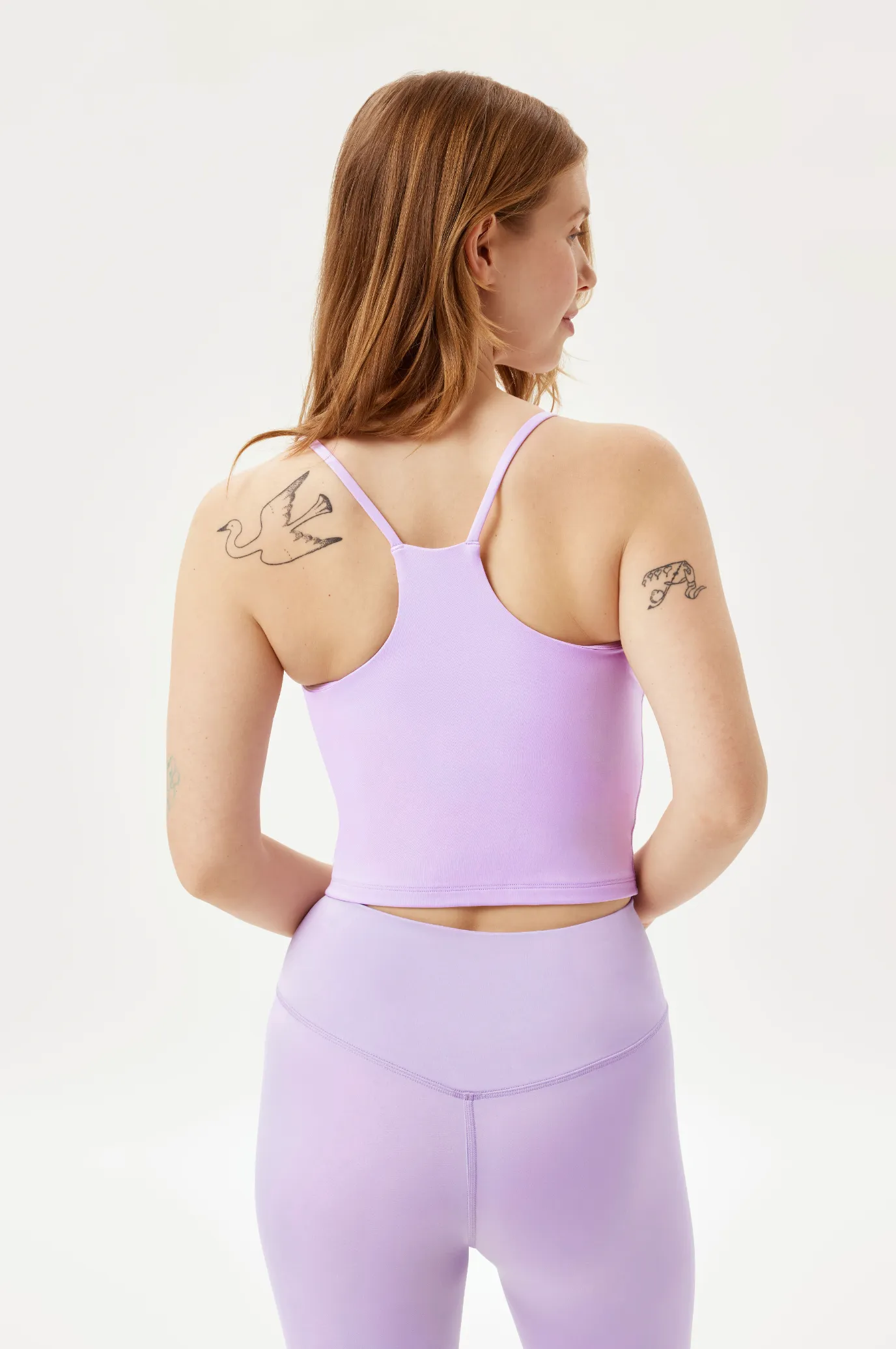 long leggings - float seamless - bellflower