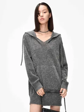 Mini Length Hoodie Dress