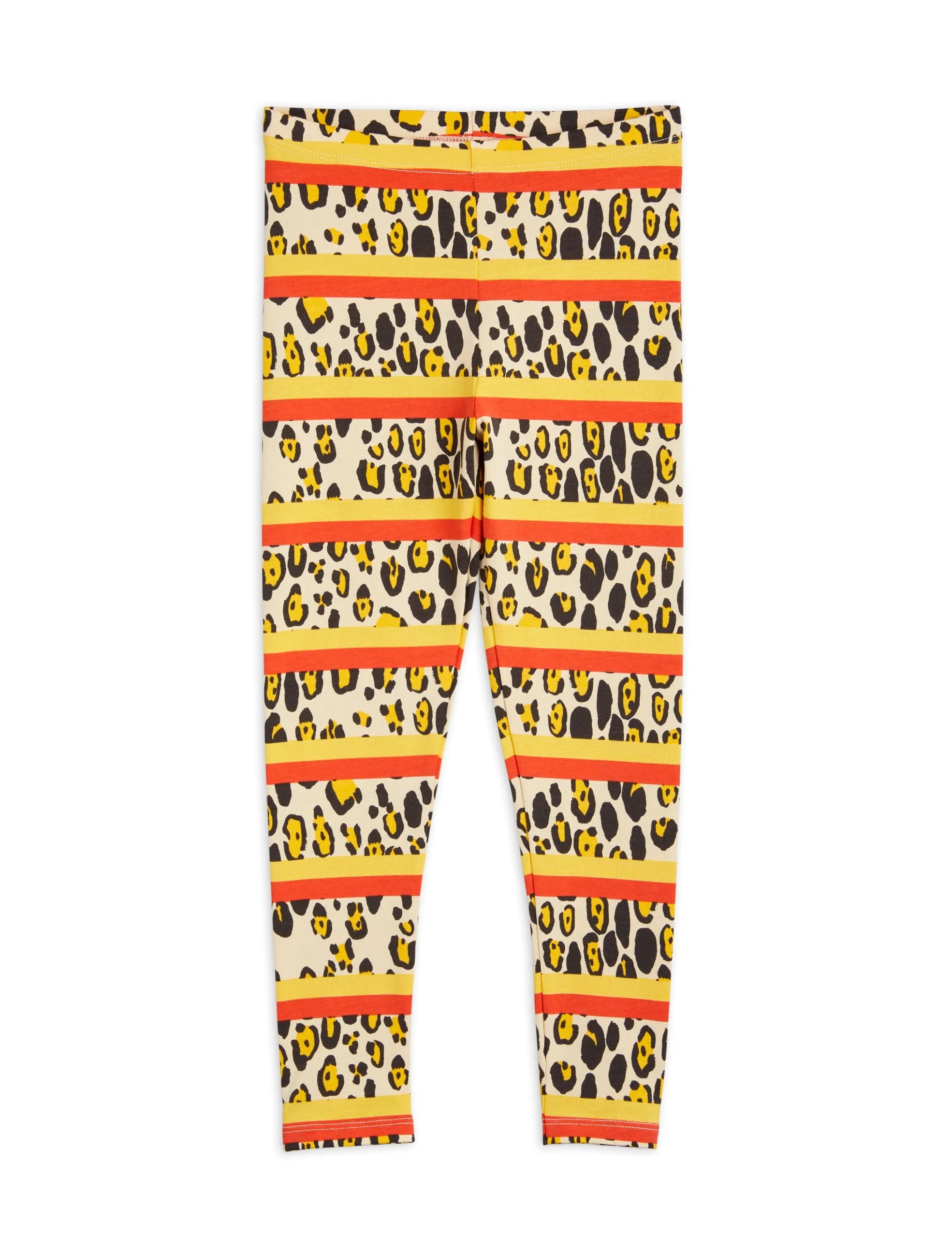 Mini Rodini Leopard Stripe Leggings