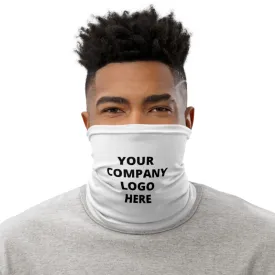 Personalized Custom Logo Face Mask, Washable Face Covering Neck Gaiter Face Shield