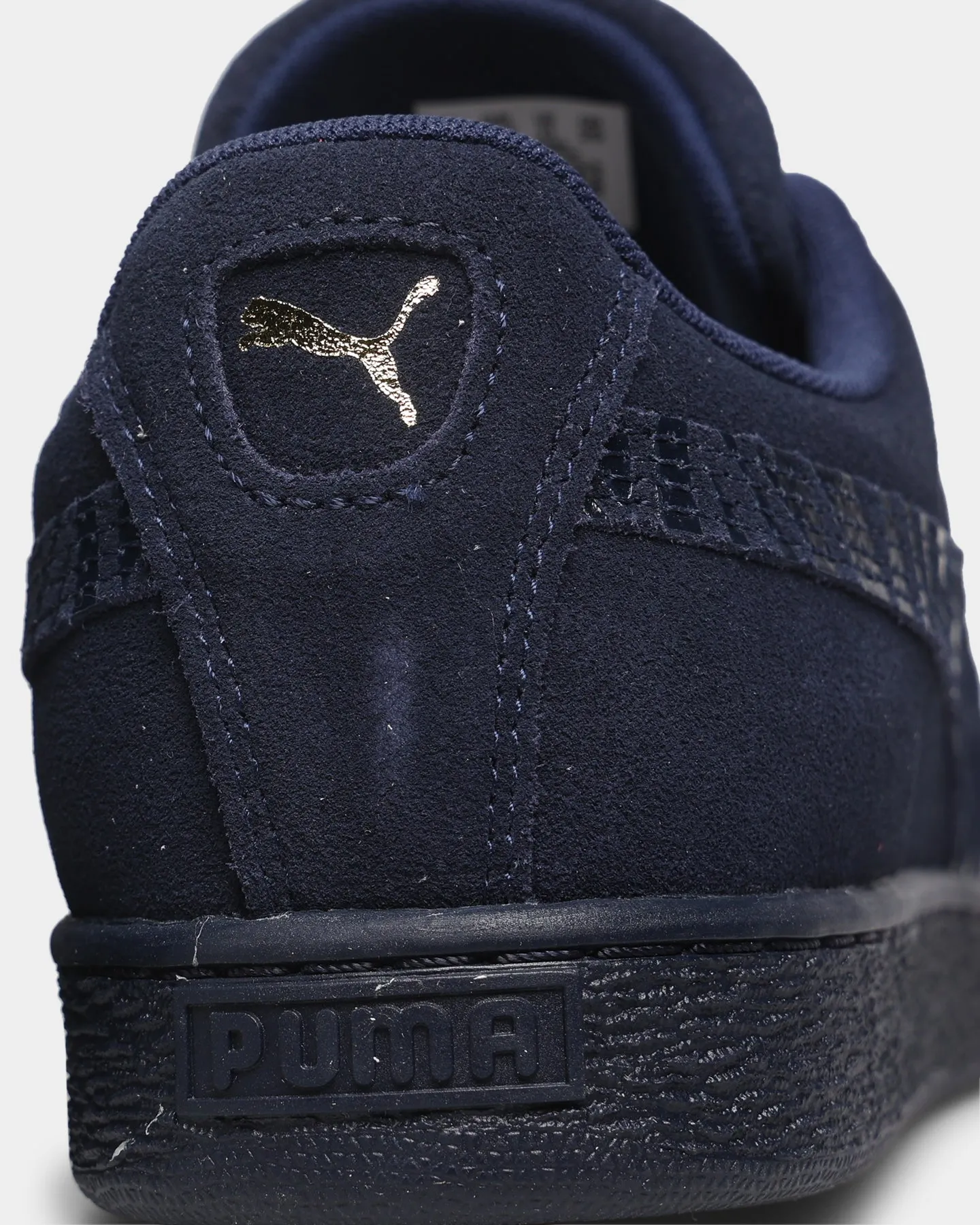 Puma Suede Mono Deboss Sneakers Peacoat