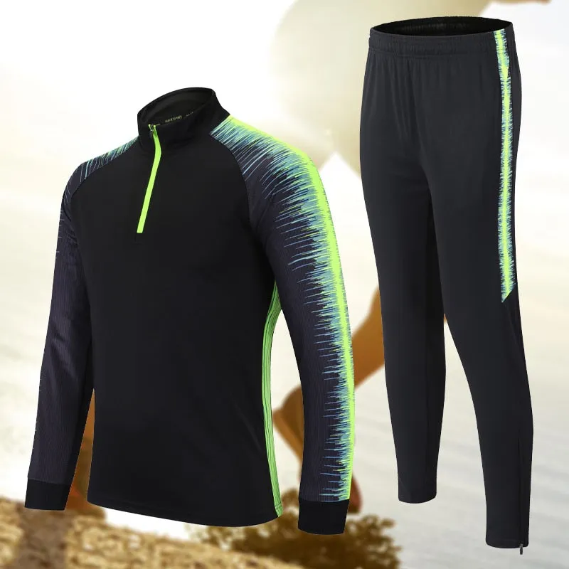 Running Sets - Sports Suits Print Quick Dry Tracksuit