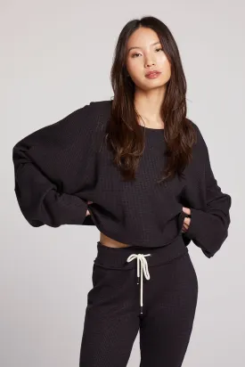 Selena Licorice Pullover