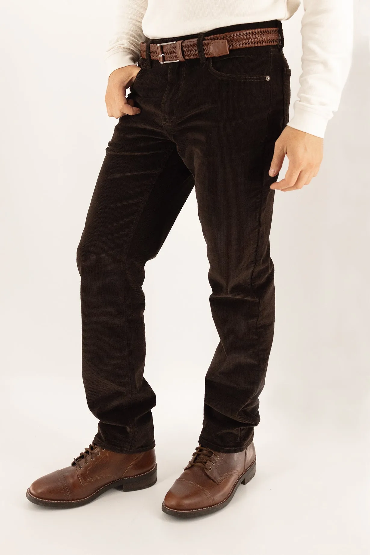 Stretch Corduroy Pant - Dark Roast