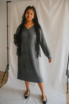 The Martha Sweater Dress - PLUS