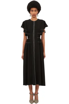 Ulla Johnson Anais Dress in Noir